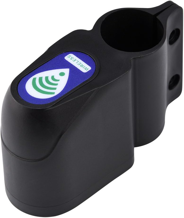 klarako Bicycle Alarm, Black ABS Wireless Remote Control Security Vibration Alarm Anti-Theft Lock, Remote Control Easy Effective to Install - Image 5