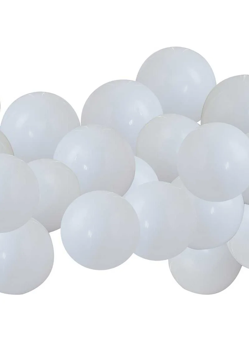 Ginger Ray Balloons- 5 inch - White