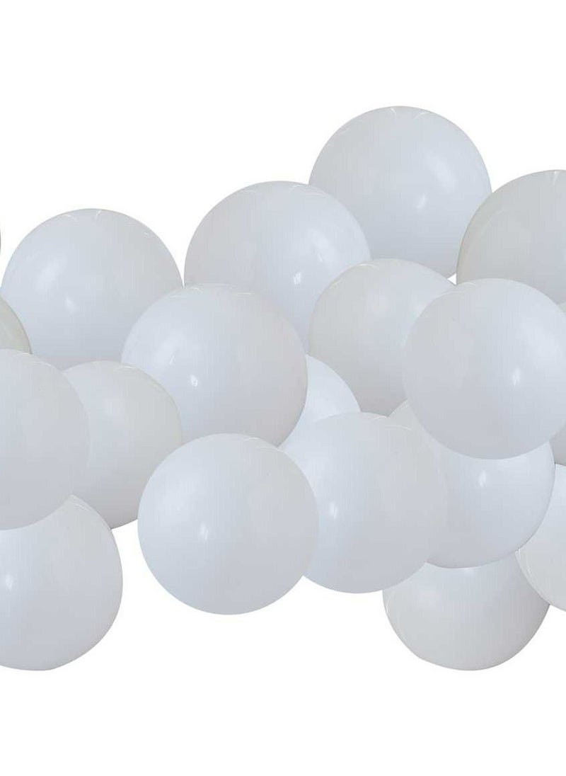 Ginger Ray White Balloons- 5 inch - Image 3