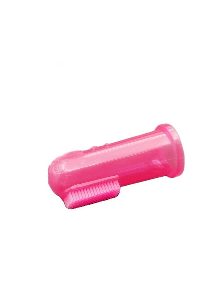 Generic Dog Finger Toothbrush for Dogs & Cats - Puppy Toothbrush with Soft Flexible Silicone Bristles, Gentle for Sensitive Gums, Promotes Healthy Teeth & Gums, Easy Teeth Cleaning Tool - Image 3