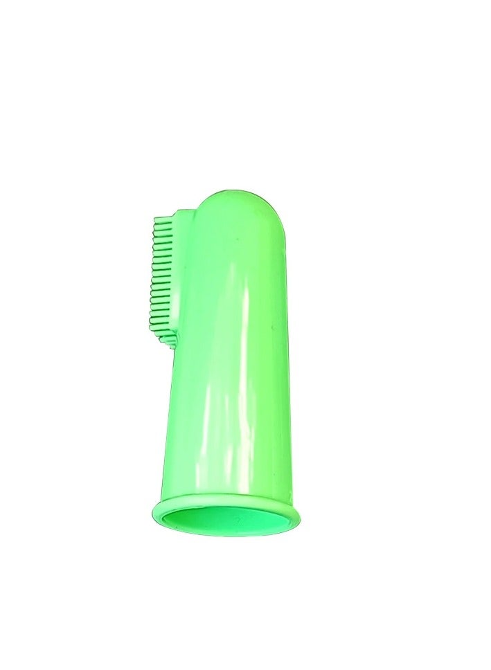 Generic Dog Finger Toothbrush for Dogs & Cats - Puppy Toothbrush with Soft Flexible Silicone Bristles, Gentle for Sensitive Gums, Promotes Healthy Teeth & Gums, Easy Teeth Cleaning Tool - Image 4