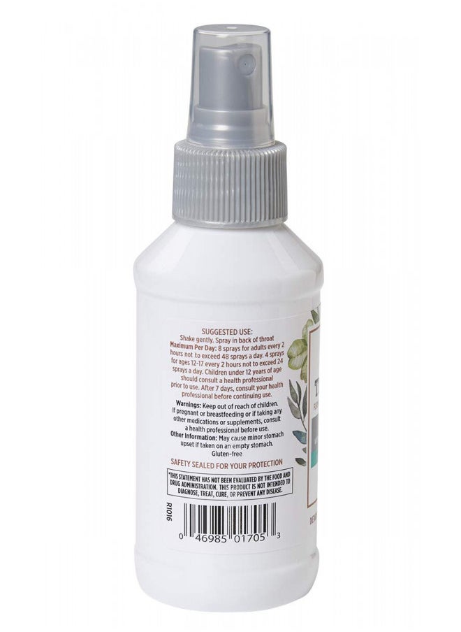 Quantum Quantum Health TheraZinc Oral Spray, Zinc Immune Support For Adults and Kids, Provides Throat Relief in a Soothing Liquid Zinc Spray, 4 Oz.  - Image 2