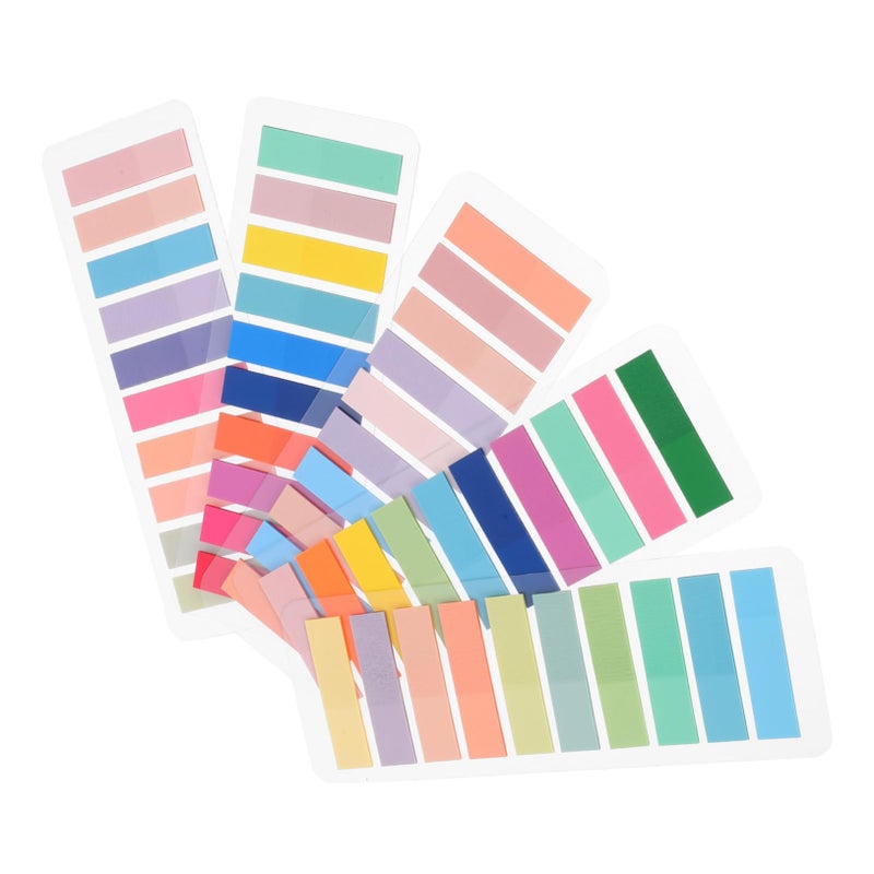 5 Sets Sticky Index Tabs for Organizing Documents Notes and Books Easy Categorization Quick Access Office Study - Image 2