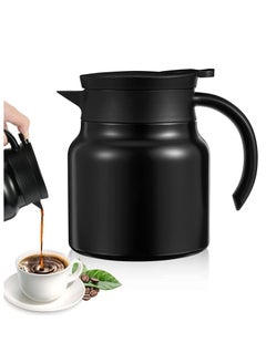 Y&D Thermal Coffee Carafe 28oz Carafes Tea Pot for Keeping Hot Stainless Steel Double Walled Vacuum Insulated Dispenser with Removable Infuser  - Image 1