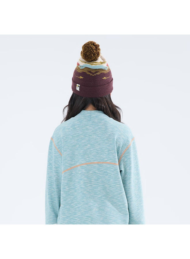 Mipou Autumn Winter New Children's Floral Yarn Mid-neck Solid Color High Elastic Soft Long Sleeve Base T-shirt Blue 160cm - Image 3