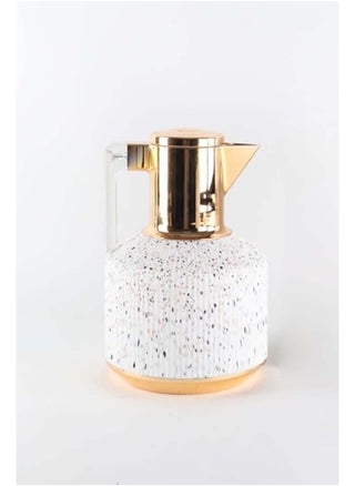 Spotted white/gold