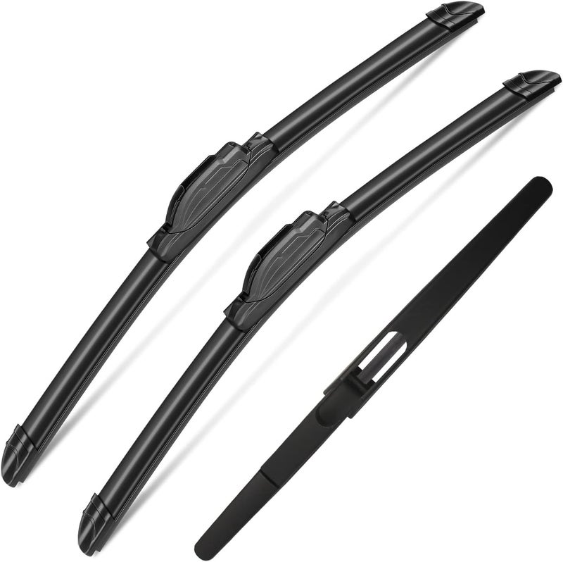 sctioansn 3-Piece Windshield Wiper Blade Set for Nissan Rogue and Pathfinder - 26"/17"/12" - Image 1