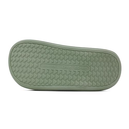 VRITRAZ Women’s Fluffy House Slippers | Stylish Warm Winter Wear with Buckle Strap | Comfortable Indoor Plush Footwear (Mint Green, Size 7) - Image 5