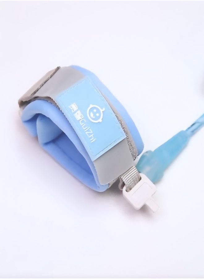 HaveDream - Children's Anti-Lost Safety Wristband, Fixed Head Ordinary Blue (OPP Bag) 2 Meters - Image 1