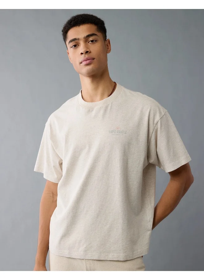 امريكان ايجل AE Boxy Destination Graphic T-Shirt