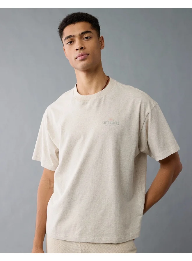 امريكان ايجل AE Boxy Destination Graphic T-Shirt