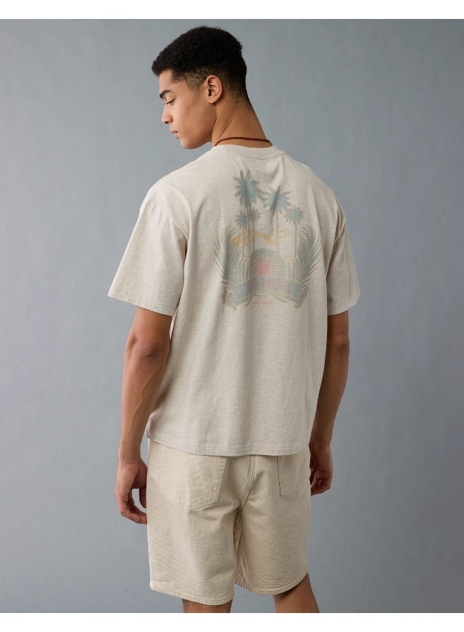 American Eagle AE Boxy Destination Graphic T-Shirt - Image 4