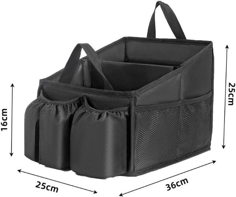 Gsrhzd Portable Waterproof Car Seat Organiser with Multi Compartment Storage - Image 3