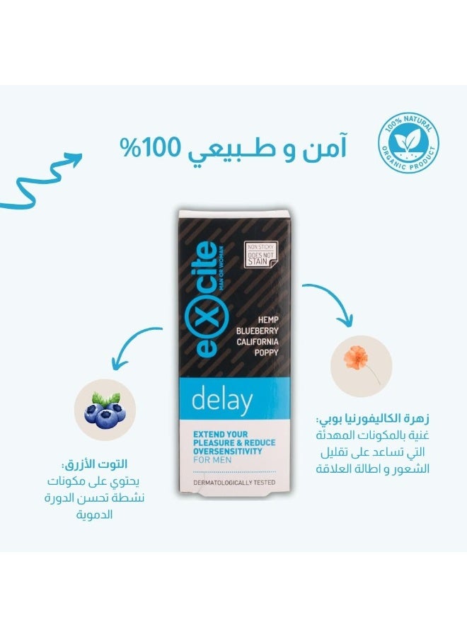 Excite Delay for Premature Ejaculation for Men 15ml - Image 2