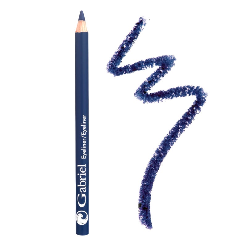 Gabriel Cosmetics Classic Eyeliner Navy Natural Eye Liner Paraben Free Vegan Glutenfree Cruelty free Non GMO long lasting Infused with Jojoba Seed Oil Super Smooth formula 004 Oz