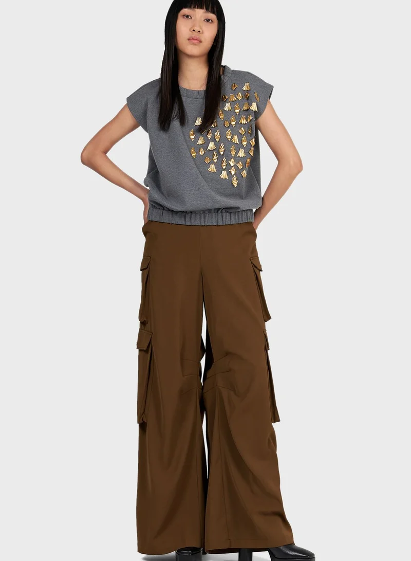 leem Drop Shoulder Top