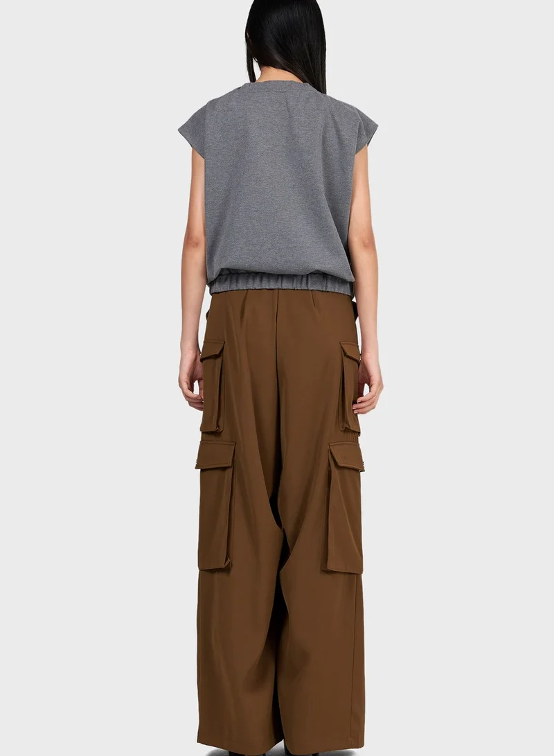 leem Drop Shoulder Top