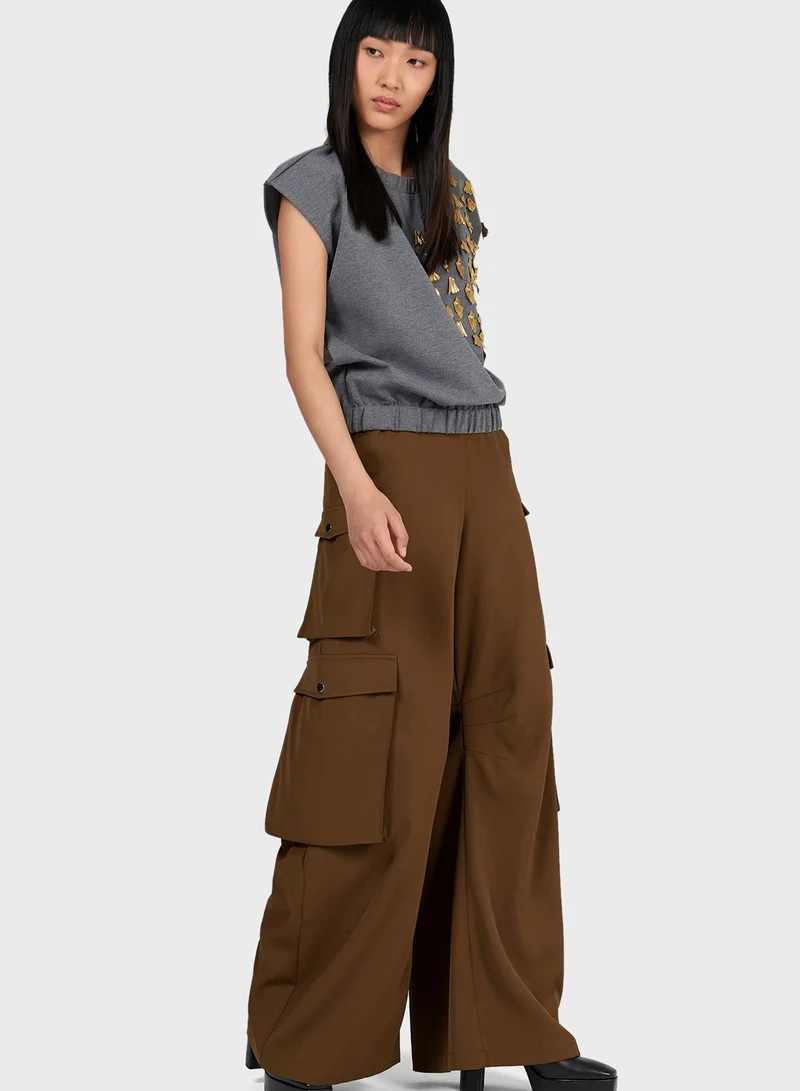 leem Drop Shoulder Top