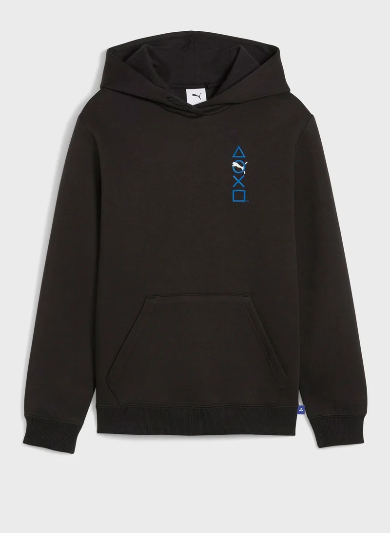 PUMA Kids  Playstation Graphic Hoodie