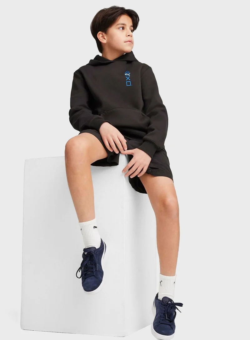 PUMA Kids  Playstation Graphic Hoodie