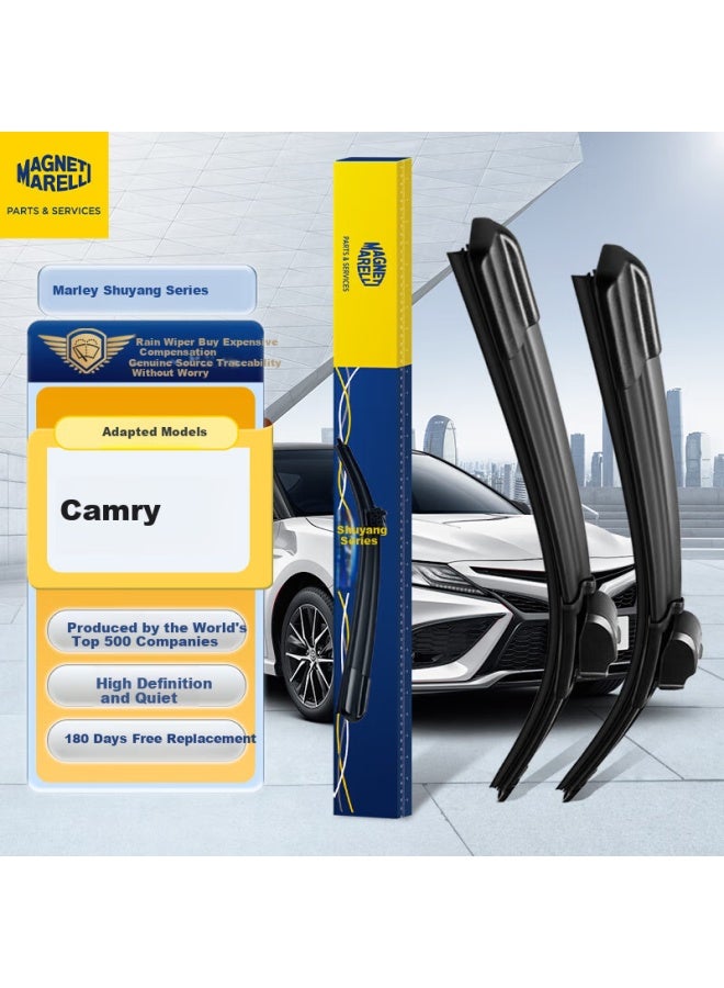 Magneti Marelli Toyota Camry 8th Generation Windshield Wipers, 8th Gen Original 2018 Model Car Rubber Strip Wiper Blade - Image 1