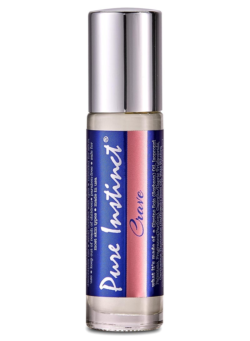 Pure Instinct Roll-On - The Original Pheromone Infused Essential Oil Perfume Cologne - TSA Ready (Crave - Women) - Image 1