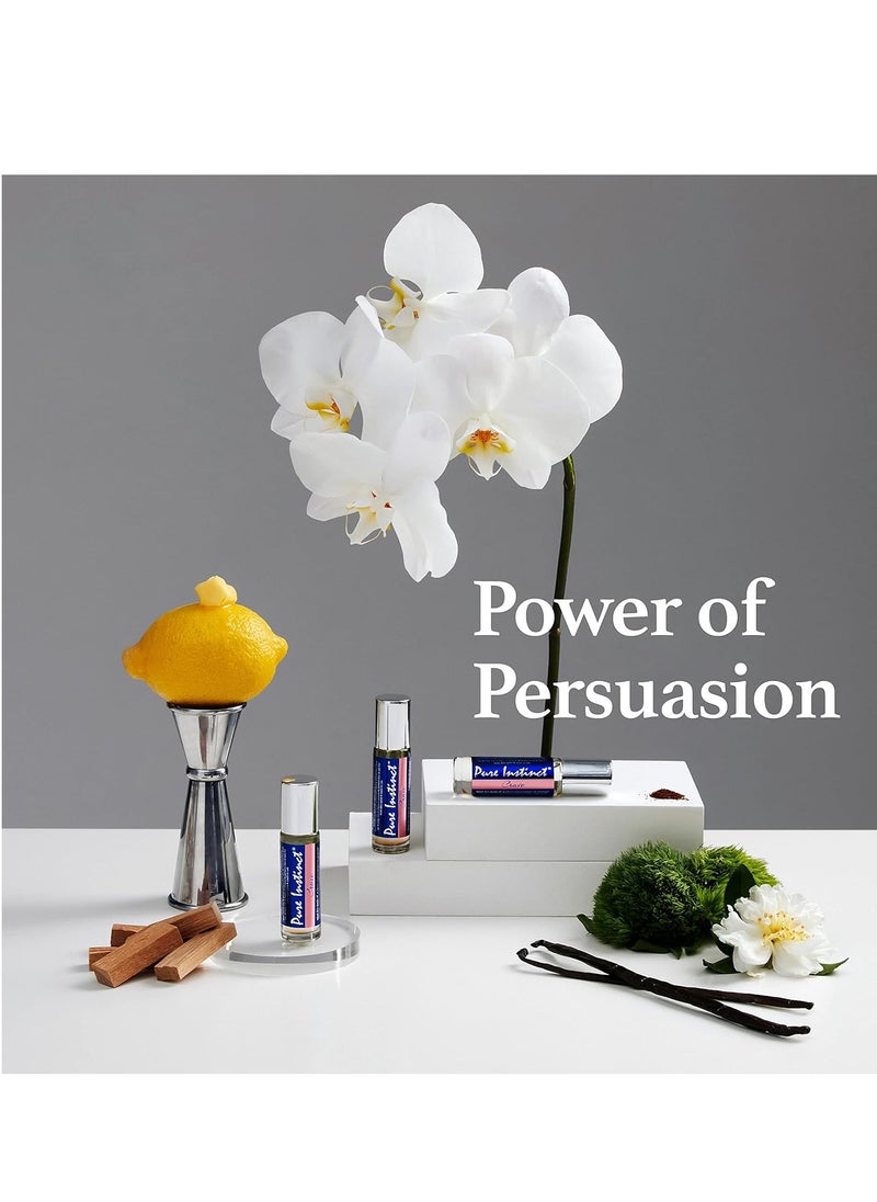 Pure Instinct لفة Pure Instinct CRAVE على كولونيا عطر الزيت العطري الأصلي المملوء بالفيرومون من أجل TSA الجاهزة لها، 0.34 أونصة سائلة  - Image 4