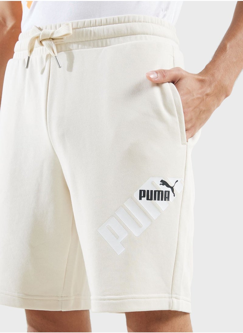 PUMA - 9" Power Graphic Shorts - Image 1