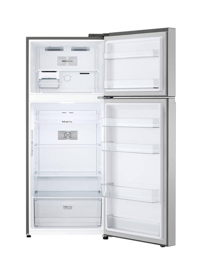 LG Refrigerator Top Freezer 375 Litres Door Cooling Multi Air Flow Smart Diagnosis GN-B482PLGB Platinum Silver - Image 2