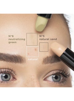ARTDECO ARTDECO Perfect Stick - concealer stick in natural sand N°5 - masking skin imperfections with full coverage & dark circles - get rid of blemishes - with calming Tea Tree oil - face makeup - 0.14 Oz  - Image 2