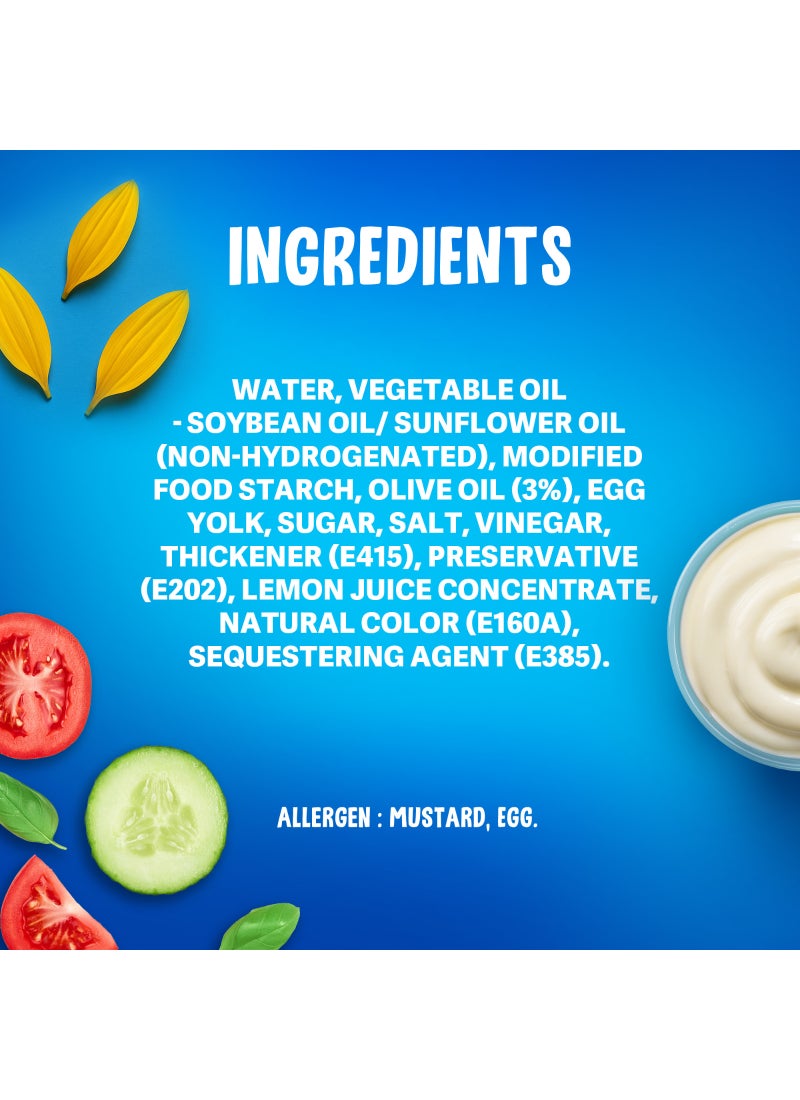 Noor Light Mayonnaise Squeezy Bottle - Image 3