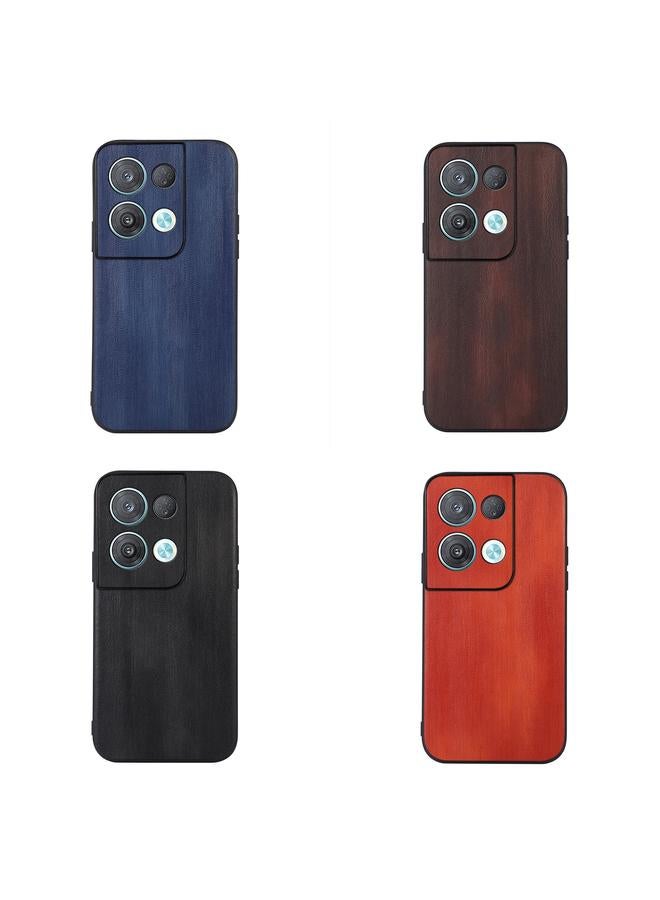 S-TOP Case For OPPO Reno8 Pro 5G China Yellow Cow Texture PU Phone Case - Image 3