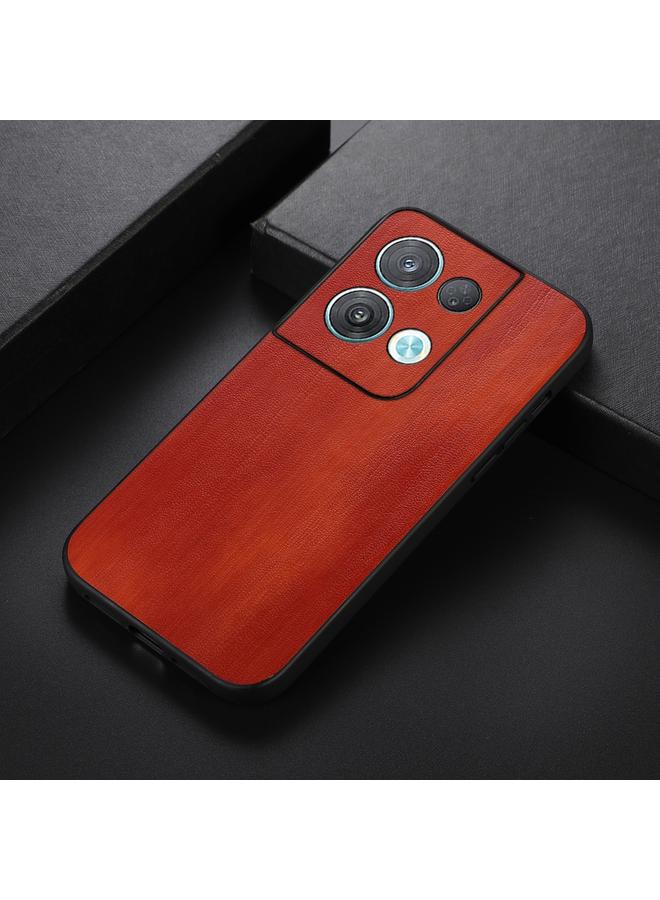 S-TOP Case For OPPO Reno8 Pro 5G China Yellow Cow Texture PU Phone Case - Image 2