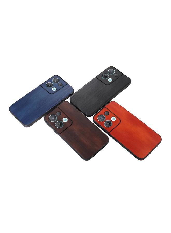 S-TOP Case For OPPO Reno8 Pro 5G China Yellow Cow Texture PU Phone Case - Image 4