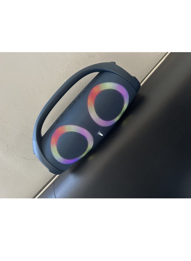 100W High Power Portable Bluetooth Speaker Colorful RGB Light Wireless Subwoofer Waterproof 360 Surround Stereo TWS FM Boom box