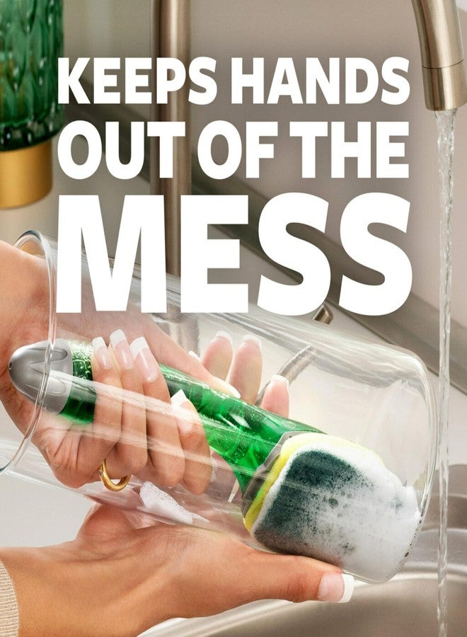 3M Scotch-Brite Heavy Duty Dishwand Kit, Includes 1 Wand & 2 Refill Pads, Keep Hands Out of The Mess - Image 3