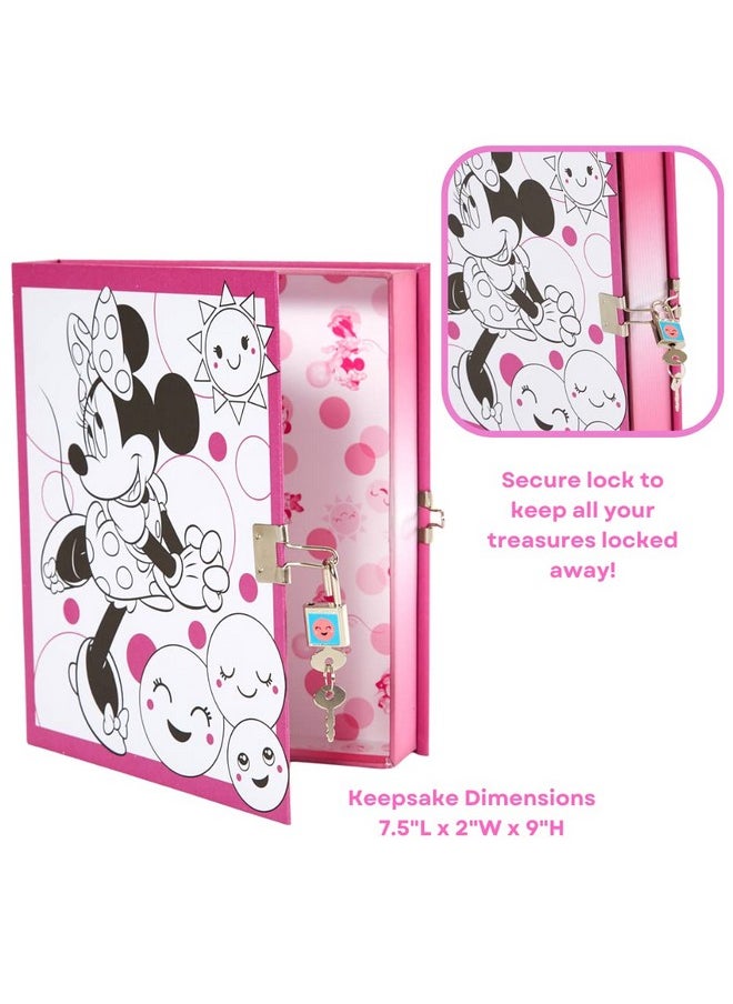 Innovative Designs - Disney Minnie Mouse Keepsake Treasure Storage Box Craft Set For Girls - Image 1