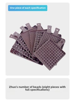 Generic Counting Beads Tally Board 100 Holes Bead Counter Board One ...