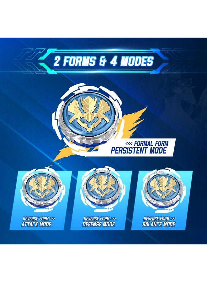 Infinity Nado Battling Toys, Spinning Top and Sword Launcher Battle Set Toys for Kids, Battle Brust Sword Top Toys for 5 6 7 8 9 10 11 12 Year Old Boys, Gale Wings - Image 2