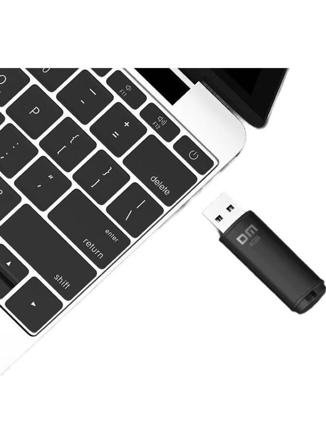 Dm Daimai 4Gb Usb2.0 Flash Drive Pd204 Black, Tender Bidding Small Usb Drive, Enterprise Bidding Computer Car Usb Flash Drive - Image 1