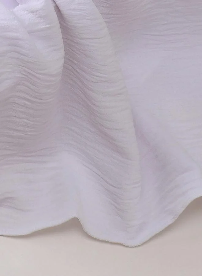 Take Two White Solid Hijab