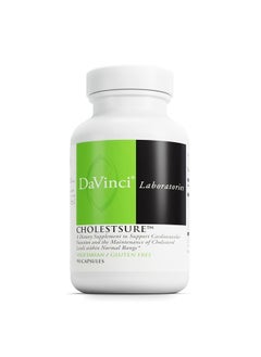 Davinci DaVinci Labs CholestSure - Dietary Supplement to Support Cardiovascular Health and Maintain Healthy Cholesterol Levels - With Chromium, Red Yeast Rice and More - Gluten-Free - 90 Vegetarian Capsules  - Image 1