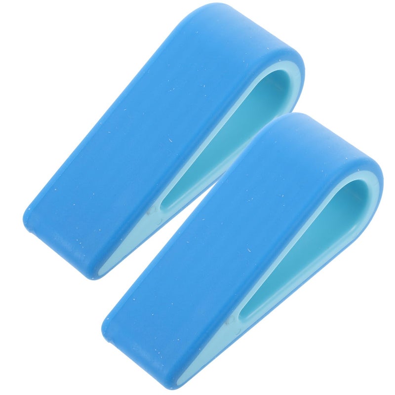 Blue Adjustable Laptop Cooling Stand 2 Pack Portable Riser for Heat Dissipation - Image 2