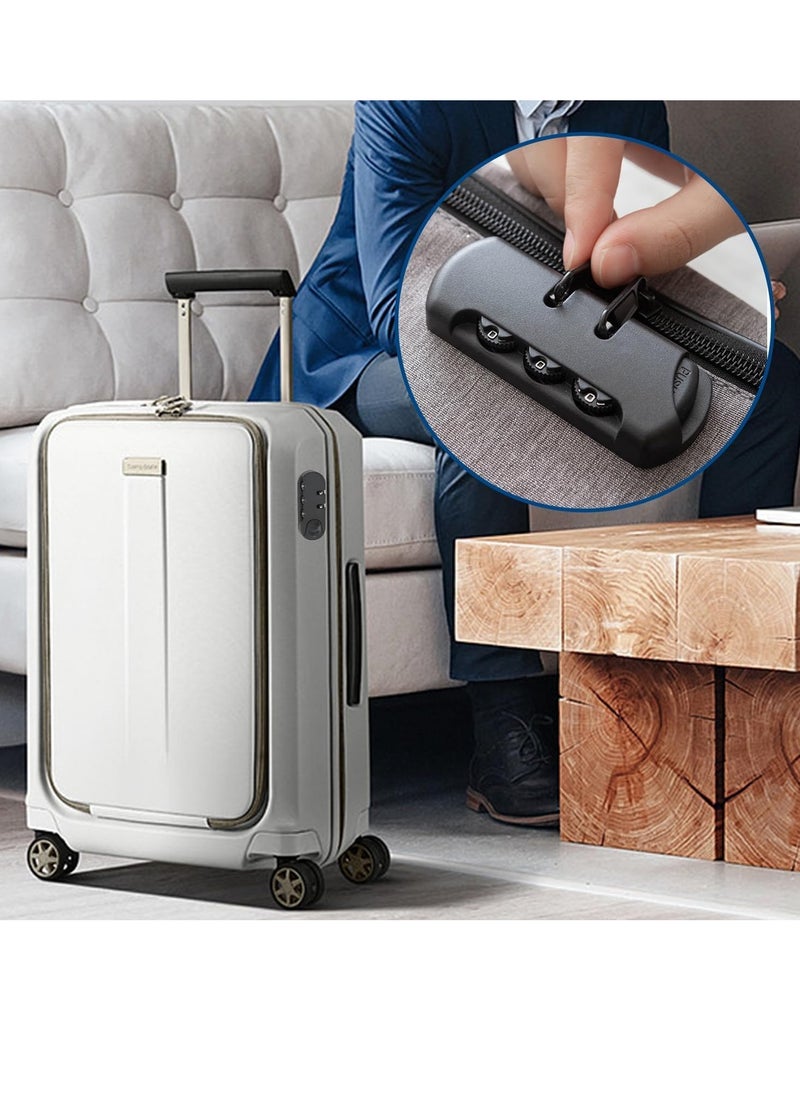 Luggage Password Lock, 3 Digit Password High Security Frosted Texture Replacement Code Combination Travel Luggage Lock for Suitcases, Travel Cases, Tool Boxes