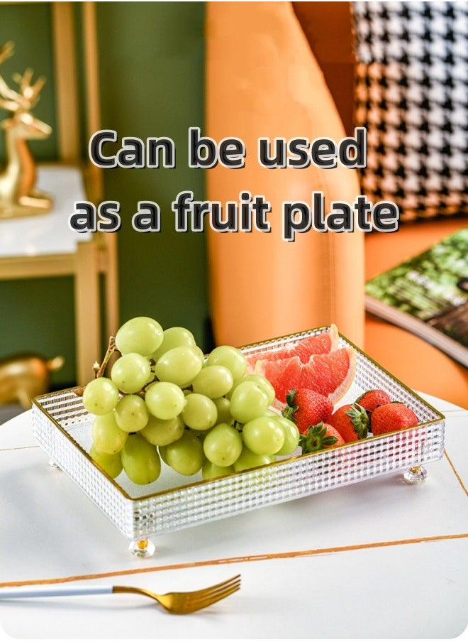 Generic - 4 Candy Food Storage Containers With Lids Airtight Split Sealed Snack Box Covered Dried Fruit Tray Removable Snack Boxes For Nuts Popcorn Dried Fruit Cooked Food (Grey) - Image 1