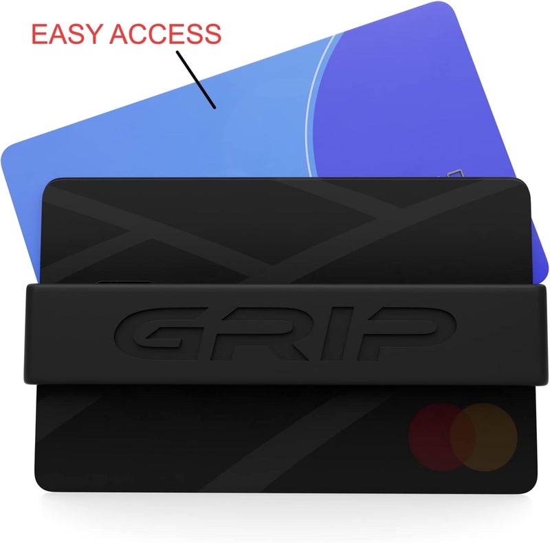 Grip Money Band - BLACK - Premium Silicone Band for Cash & Cards - Slim & Durable Design - Image 5