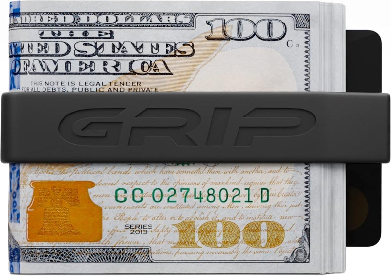 Grip Money Band - BLACK - Premium Silicone Band for Cash & Cards - Slim & Durable Design - Image 3