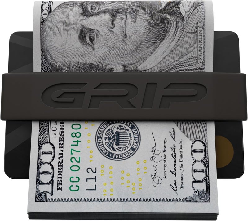 Grip Money Band - BLACK - Premium Silicone Band for Cash & Cards - Slim & Durable Design - Image 4