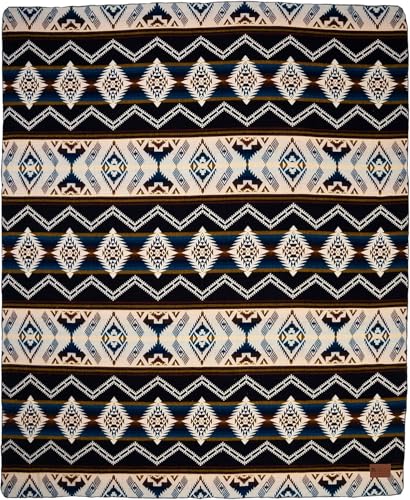 QISU Wool Blanket Throw | Large, Beautiful, Warm, Soft, Handmade in Ecuador by Local Artisans |94″ x 78″| Hypoallergenic, Breathable | Non-Itchy or Scratchy Fabric(Plate-Billed Mountain Toucan) - Image 4