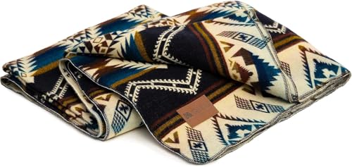 QISU Wool Blanket Throw | Large, Beautiful, Warm, Soft, Handmade in Ecuador by Local Artisans |94″ x 78″| Hypoallergenic, Breathable | Non-Itchy or Scratchy Fabric(Plate-Billed Mountain Toucan) - Image 2